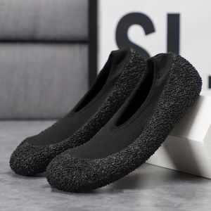 Indoor Sports Shoes Men Women Gym Anti-slip Shock Absorption Lightweight Silent Soft Bottom Jump Rope Yoga Running Shoes