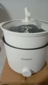 พร้อมส่ง หม้ออเนกประสงค์ รุ่น GR-N15A หม้อต้ม หม้อชาบูไฟฟ้า กระทะไฟฟ้าอเนกประสงค์ 2 in 1 มีเก็บปลายทาง