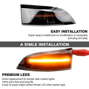 2pcs Dynamic LED Turn Signal Light Side Mirror Indicator Flasher For Renault Grand Scenic Laguna III X91 Fluence Megane 3 MK3