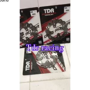 Piringan TDR SCOOPY/BEAT/SPACY/GENIO/VARIO 125/VQARIO TECNO 110/VARIO 150/BEAT POP/BEAT DELUXE/BEAT STREET/SCOOPY KARBU/SCOOPY F1/BEAT F1/BEAT ESP NEW ALL HONDA MATIC CAKRAM DEPAN BESAR 260MM PLUS BREKET