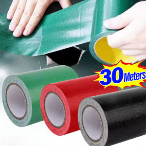 YESPERY 30M Strong Sticky Tarpaulin Repair Patches Waterproof Self-Adhesive Tapes Outdoor Truck Tent Cover Awning Tape for Camping