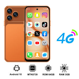 SERVO | Official SERVO 4G LTE Mini Smartphone Android10.0 System 3GB+64GB Play Store WiFi 2 SIM 4.5" Screen Portable Smart Mobile Phones
