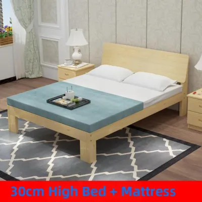 FANKALONG | Easy to Assemble and Fold Wooden Single Bed