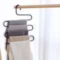 S-SHAPE5 Layer Pants Hanger-Pants Trousers Hanger Multi Clothing Towel Storage Rack Closet Space Saver. 