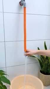 General water faucet extension tube  water hose  faucet extension can be bent and shaped 360 rotation