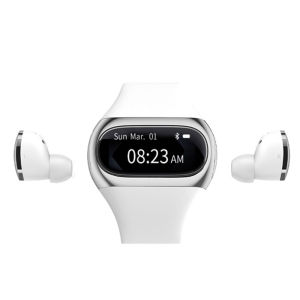 Aipower Intelligent Running Watch Bluetooth Earphone Two-In-One Heart Rate Monitor Sports Fitness Tracker Smart Bracelet