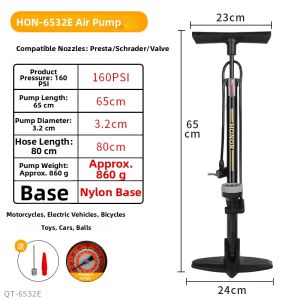 HONOR | Multipurpose High-pressure Bike Floor Pump