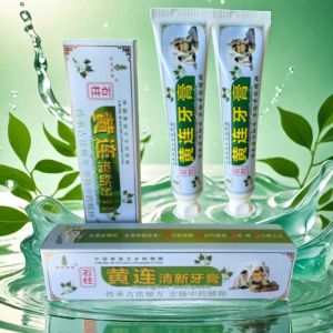 Zonghua Yellow Gentian Toothpaste Special Product Bad Breath Removal Gum Cooling Oral Care Traditional Chinese Medicine Formula