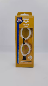Kính bơi Arena chính hãng AIR BOLD SWIPE GOGGLES trắng trong.