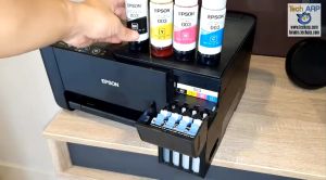 Epson 003 Inks for L1110, L3150, L3110 & L5190 Printer - BK/CY/MG/YW