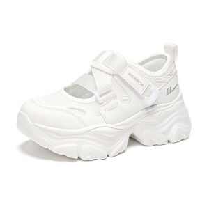 Warrior | Mary Jane Dad Shoes Thick Sole 2026 Summer New Magic Tape Athletic Sandals