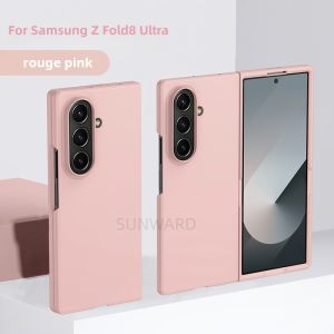 Luxury Candy Color Skin Feel Matte Phone Case For Samsung Galaxy Z Fold 8 Ultra 7 6 5 4 3 2 Z Fold 7 Frosted PC Shockproof Cover