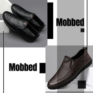 NQshop พร้อมส่ง ทั่วไทย รองเท้าหนังเทียมผู้ชาย งานแฟชั่นมาใหม่ บอกเลยว่าต้องมี งานดี งานสวย ในราคาสุดคุ้ม มีมาให้เลือก 2 สี โทนสุภาพ ใส่ทำงานได้ หรือจะใส่ออกงานก็เท่ ตำโลดดด