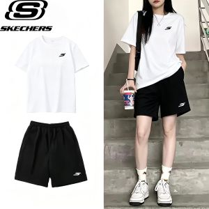 Skechers | Sweat Wicking Quick Drying Sport Set Shorts Sleeve and Pants