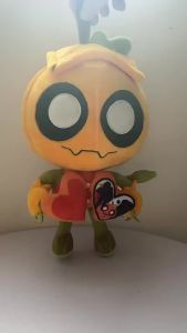 Bandai | HOT Cute Dandy World Plush Toys XMAS Game Pumpkin Stuffed Doll Birthday Holiday Gifts Toys for Room Decoration--