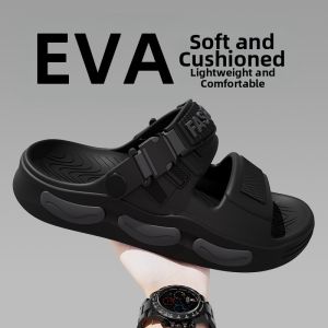 BUYANGSI | Thick Bottom Comfortable Mens Sandals Water Resistant Non Slip