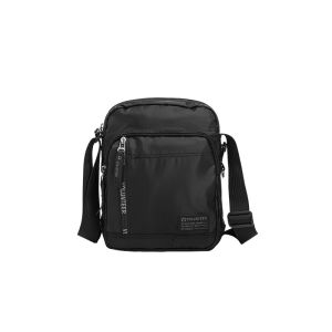 Mens Casual Oxford Cloth Crossbody Bag Lightweight Large Capacity Multi-Pocket Business Commuter Bag Single Shoulder Bag