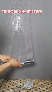 Kepala Shower Aeratot Ait Soft Lembut 300 Lubang Tekanan Rendah Aksesoris Kamar Mandi