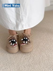 Sepatu Sandal Bustong Wanita Slop Lucu Outdoor Terbaru 2025 Karet Tebal Sepatu Sendal Wanita Kekinian Tali Jelly Anti Licin Tinggi Slide Murah Nyaman