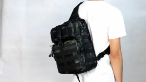 🔥คุณภาพสูง🔥Shoulder Bag กระเป๋าคาดเอว กระเป๋าคาดหน้าอก กระเป๋าลายพราง อเนกประสงค์ยุทธวิธีสลิงกระเป๋าเป้สะพายหลังร่างกายหน้าอกกระเป๋าเดินป่าล่าสัตว์พกพากระเป๋า