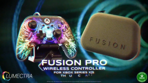 PowerA FUSION Pro Wireless Controller with Lumectra for Xbox Series X|S Xbox One & Windows 10/11 (Officially Licensed)