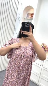 DRESS LINDI JUMBO ADEM LEMBUT SEHARI HARI MALAM MATT RAYON PREMIUM BY ANNISA