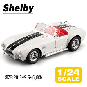 LEO 1:24 Ford Mustang Cobra Classic Car Diecast Model Car Alloy Cars Toys Collection Gift For Kids Boy Girl