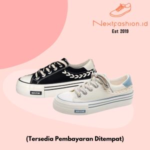 Sepatu Sneakers Wanita Kanvas Premium 264 Nextfashion