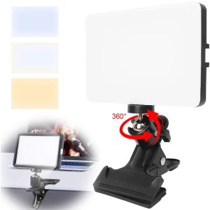 10 Inch LED Selfie Light Clip Adjustable Brightness Selfies Lamp for TikTok Live Streaming Portable Desktop Supplies