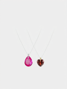 annaya | Mermaid Tears Necklace Locking Chain Sweater Chain