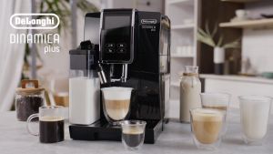 Máy Pha Cà Phê Tự Động DeLonghi Dinamica Plus ECAM 370.70.B Delonghi Coffee Maker Máy Pha Cafe Capuccino Espresso Cho Văn Phòng Máy Pha Cà Phê Gia Đình Áp Suất 19 Bar 2 Vòi Pha Bảo Hành 12 Tháng Tự Vệ Sinh Nhập Khẩu Italy
