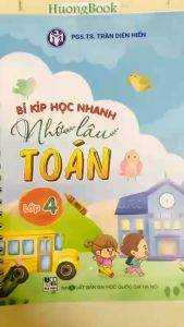 Sách - Combo bí kíp học nhanh nhớ lâu toán + tiếng việt 4 - BT