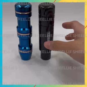 Universal Car Shift Knob Shift Gear Knob Stick Shift Knob 13cm Carbon Bride and Titanium Automobile