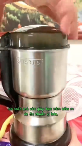 Máy Xay Hạt Siêu Mịn Máy Xay Bột Ngũ Cốc Máy Xay Đa Năng Máy Xay Tỏi Ớt Tiêu Lưỡi Dao Sắc Bén