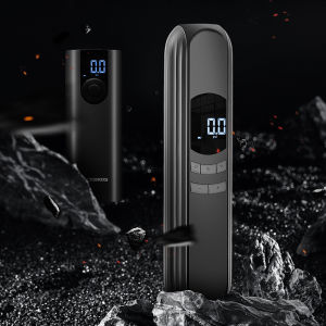【Arrive In 3 Days】ROCKBROS Portable Electric Air Pump 150PSI Wireless Tire Inflator 2600mAh Type-C Rechargeable with Preset Pressure Auto Stop for Car Motorcycle Bicycle Balls