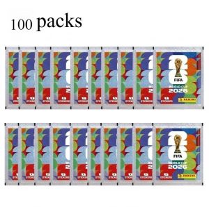 Panini | Panini 2026 World Cup Sticker Box Soccer Football Collectibles Player Sticker 50Packs Complete Album Gift For Teen Football Fans