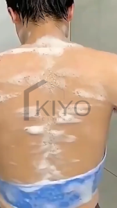 KIYO Sikat Punggung Badan Silikon / Alat Mandi Pembersih Gosok Punggung