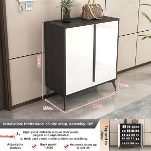 ENLUOLIJIA | Secure Door Entry Shoe Cabinet With Password Lock