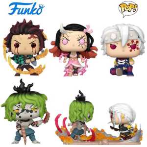 Funko POP Demon Slayer Anime Figures Chara Daru Tomodako Tenya And Gorogoro Collectible Statues for Fans of Anime And Gaming