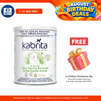 Kabrita Goats Milk Children Formula (12-24 Months) 400g | Goat’s Milk Protein Based Formula