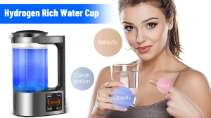 【จัดส่งในท้องถิ่น】Vogvigo เครื่องกำเนิดไฮโดรเจนเครื่องกรองน้ำแบบพกพา Vogvigo ไฮโดรเจนกระบอกน้ำที่อุดมไปด้วยความจุขนาดใหญ่2ลิตรเครื่องควบคุมอุณหภูมิระบบสัมผัสดิจิตอลจอแสดงผลแอลอีดี