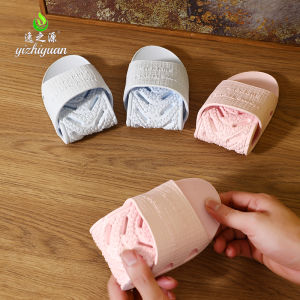 รองเท้าแตะพับได้พกพาสะดวกสำหรับเดินทาง น้ำหนักเบา ทนทานต่อการลื่น สำหรับผู้หญิง รองเท้าแตะในห้องน้ำ รองเท้าแตะชายหาด รองเท้าแตะชายหาด