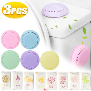 Solid Air Freshener Toilet Aromatherapy Fragrance Durable Deodorant Bedroom Wardrobe Car Home Household Round Fresher Incense