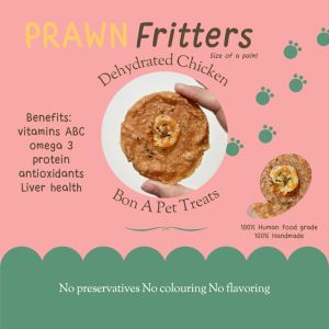 Bon A Pet Treats Prawn Fritters 2 Pc