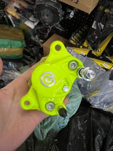 Heo thắng đĩa 2 pis màu Xanh Chuối cho xe máy.
