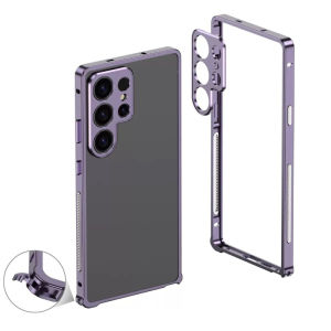 CHUBAN | Ốp Lưng Chống Sốc Khung Hợp Kim Tản Nhiệt Khóa Cài Chắc Chắn Dành Cho Samsung Galaxy S26/S25/S24/S23 Ultra Kèm Nắp Bảo Vệ Ống Kính Kim Loại Chống Trầy Xước Viền Chắc Chắn