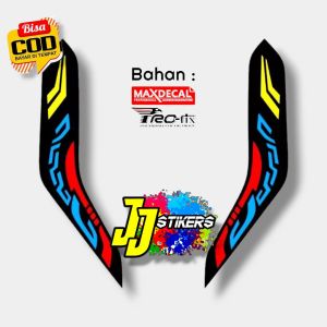Satu Set / Paket Stiker Lampu Dan Alis Vario New 125 150cc