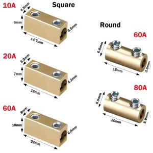 Quick Electrical Cable Splice High-Power Terminal Block Solid Copper Waterproof Cable Connector