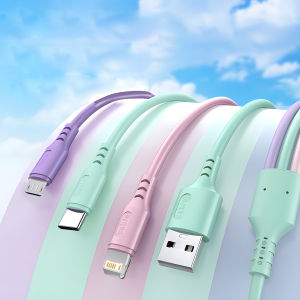 3 in 1 USB-A to Type-C/Micro/Ios Fast Charging Cable For iPhone Samsung Xiaomi Redmi Huawei Multi-port USB C Charge Cable