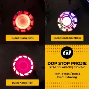 WERACE Dop Stop Rem Belakang Projie Moving